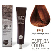 Bbcos Earthia Color Nathue Complex 543 Copper Golden Light Brown 100ml