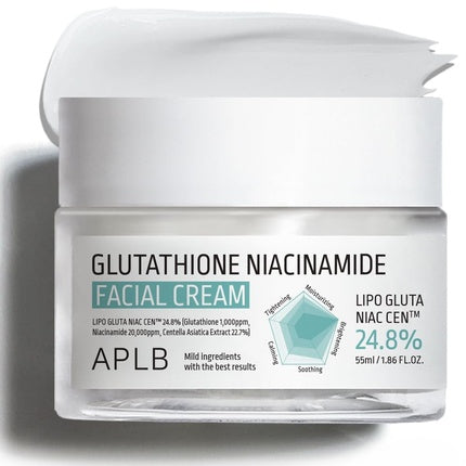 Aplb Glutathione Niacinamide Face Cream 24.8% 1.86oz