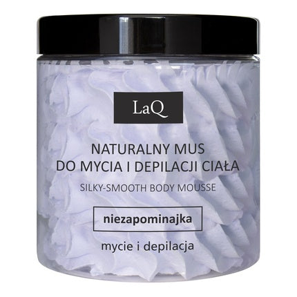 Laq Natural Body Wash And Hair Removal Foam Forget-Me-Not 250ml