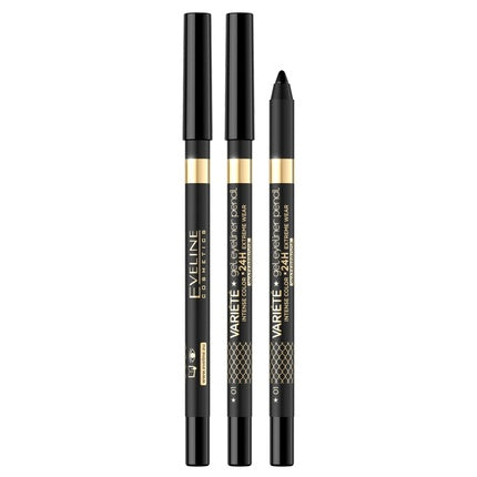 Eveline Variete Gel Waterproof Eye Pencil 01 Black 9g