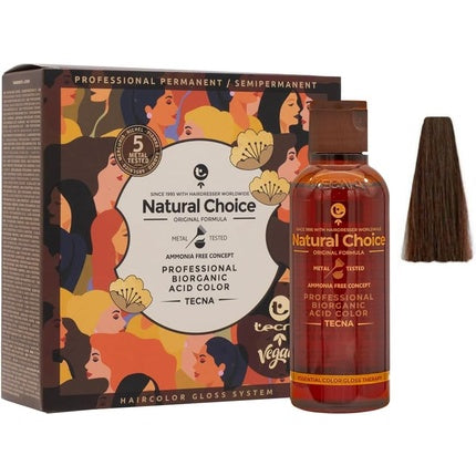 Castano Chiaro Intenso Tecna Ncc Biorganic Acid Color 3x130ml - Pack of 3