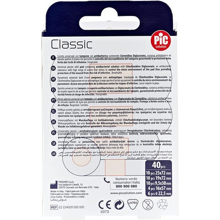 Pikdare Antibacterial Classic Mix Adhesive Bandages 40 Pieces