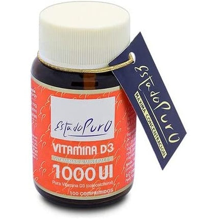 Tongil Estado Puro Vitamin D3 1000 Ui 100 Tablets