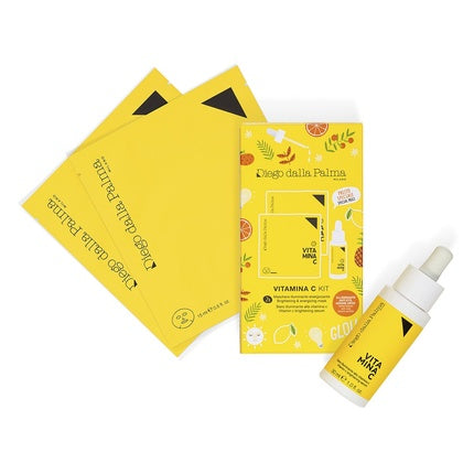 Diego Dalla Palma Vitamin C Kit Illuminating Serum + Energizing Illuminating Mask 2 Pieces 30 Ml + 2 X 15 Ml
