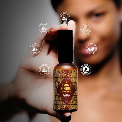 Aoklabs Maisha Glitter Oil Illuminating Body Oil Moisturizing