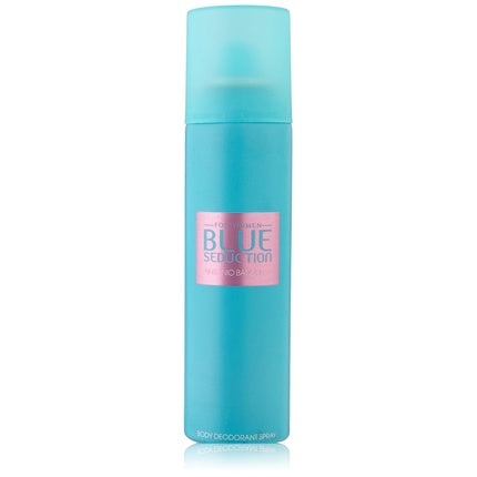 Puig Blue Seduction Antonio Banderas Body Deodorant Spray for Women 0.3 lb
