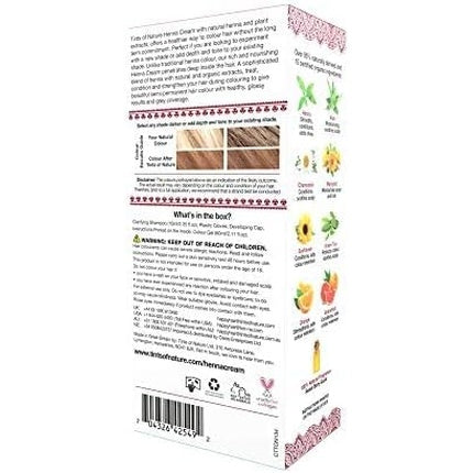 Tints of Nature Golden Blonde Semi-Permanent Henna Cream Hair Colour Ammonia-Free and 95% Natural 70ml