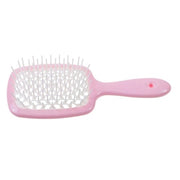 Janeke Superbrush Hairbrush For Detangling Hair In Pastel Pink