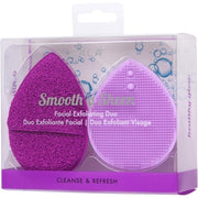 Exfoliating Cleaning Sponges Duo Purple