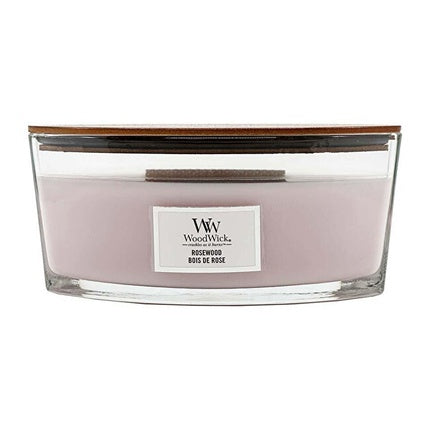 Woodwick Elipse Rosewood Scented Candle 4536 G
