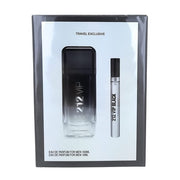 Carolina Herrera 212 Vip Black Travel Set for Men Eau De Parfume Spray