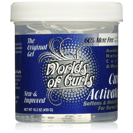 Worlds Of Curls Regular Curl Activator Gel 16.2 Ounce