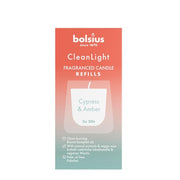 Bolsius Clean Light Refilling Cypressamber