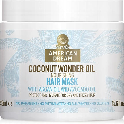 Coconut Wonder Oil Nourishing Hair Mask with Argan Oil and Avocado Oil