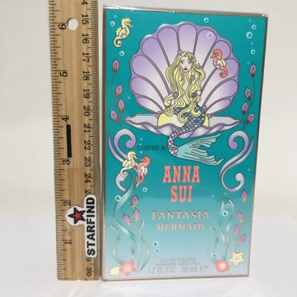 Anna Sui Fantasia Mermaid Eau de Toilette Perfume Spray 1.7fl oz 50ml NEW See⭐️