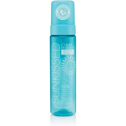 Sunkissed Clear Mousse 1 Hour Tan Clean Ocean Edition 200ml
