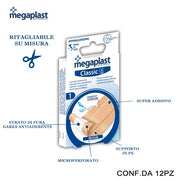 Megaplast Classic Ml 1 Strip 50x6cm Pe Pack.1 12pcs