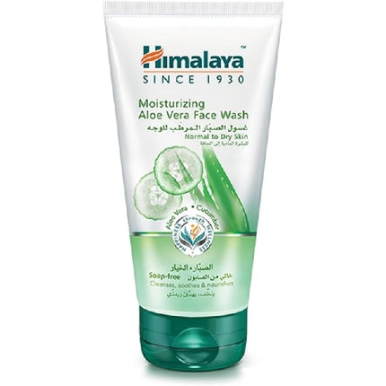 Himalaya Aloe Vera Face Wash with Cucumber Gentle Moisturizing Facial Care 150ml