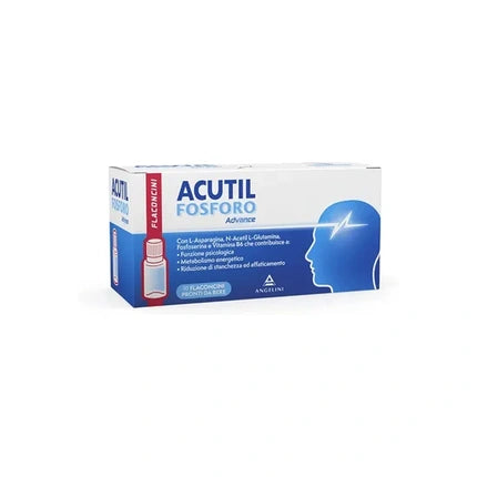 Angelini Acutil Phosphorus Advance Supplement For Cognitive Functions 10 Vials