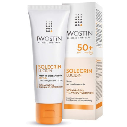 Iwostin Solecrin Lucidin Color Cream with Felt SPF 50+ Sunscreen 50ml