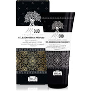 Helan M Oud Shampoo Bath & Shower Gel for Men with Vitamin E & Sweet Almonds Proteins Made in Italy 200ml