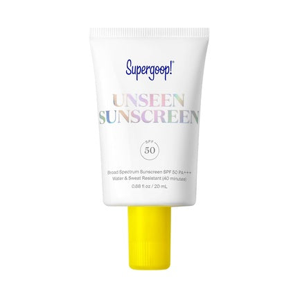 Supergoop! Unseen Sunscreen SPF 50 Invisible Sun Protection for Face