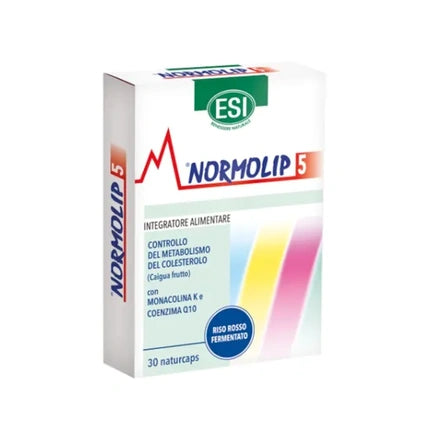 Esi Normolip 5 Cholesterol Supplement 30 Capsules