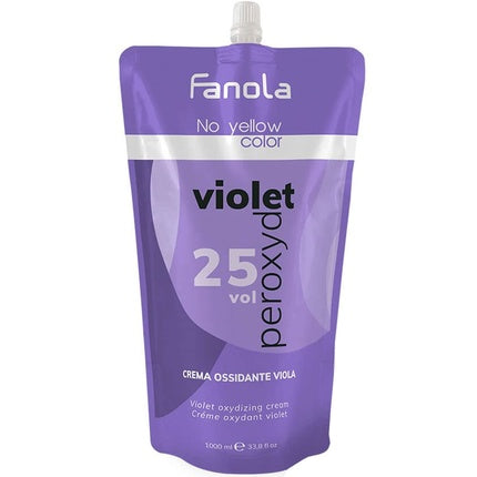 Fanola Purple Anti-Yellow Oxidant Cream 25 Vol 1000ml