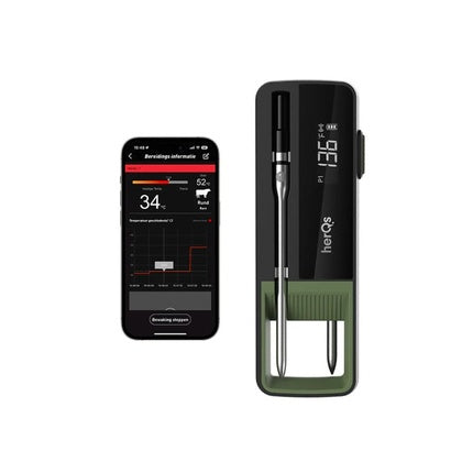 Herqs Double Max Grillairfryer Thermometer