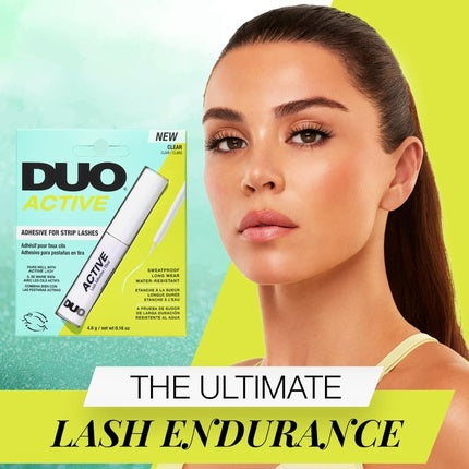 Duo Active Brush On Lash Glue Striplash Adhesive Rapid Dry Dries Clear