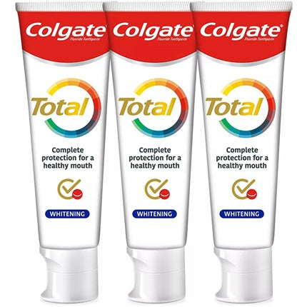 Colgate Total Whitening Trio Whitening Toothpaste 3 X 75 Ml