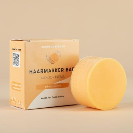 Shampoo Bars Hair Mask Bar Mango & Papaya 45g