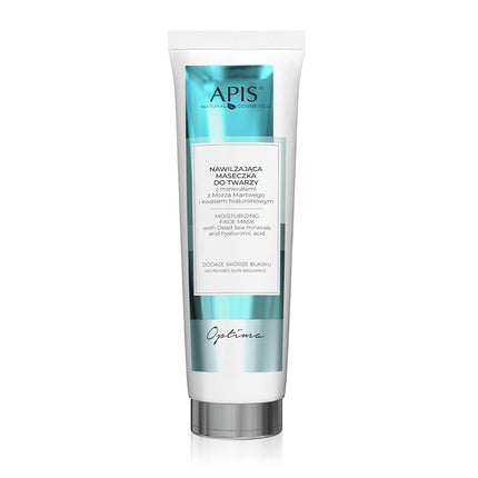 Apis Optima Moisturizing Face Mask With Dead Sea Minerals And Hyaluronic Acid 100ml
