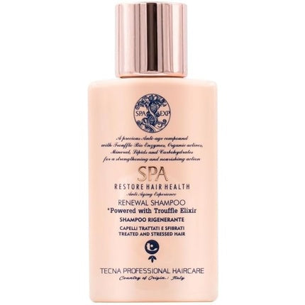Tecna Spa Renewal Shampoo 100ml - Regenerating Shampoo for Treated Hair