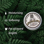 Beard Balm Beard Wax for Men Nourishing Beard Conditioner Moisturizer 60ml Woodland