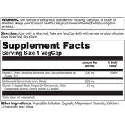 Solaray Reacta-C & Bioflavonoids Veg Cap 60 Count