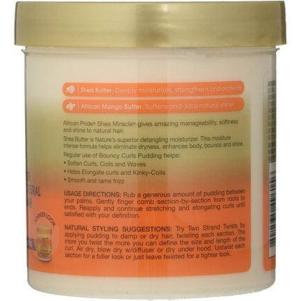 African Pride Shea Butter Miracle Bouncy Curls Pudding 425g