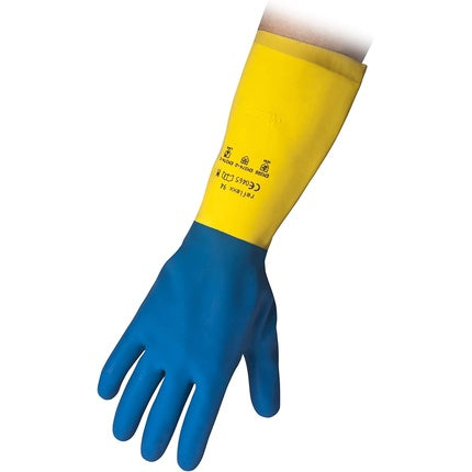 Reflexx R94/S Reusable Latex Gloves Two-Tone