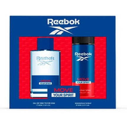 Reebok Move Your Spirit Gift Set Eau De Toilette 100 Ml And Deodorant Spray 150 Ml