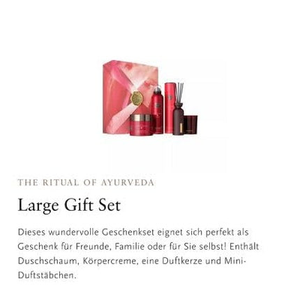 RITUALS The Ritual of Ayurveda Gift Box - Rose and Sweet Almond Oil