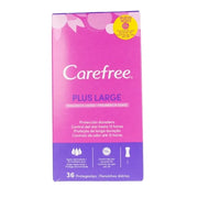 Carefree Carefree Plus Large Pantyliners 36 Units