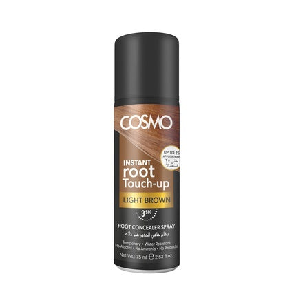 Cosmo Cosmetics Instant Root Touchup Hair Spray Light Brown 75ml
