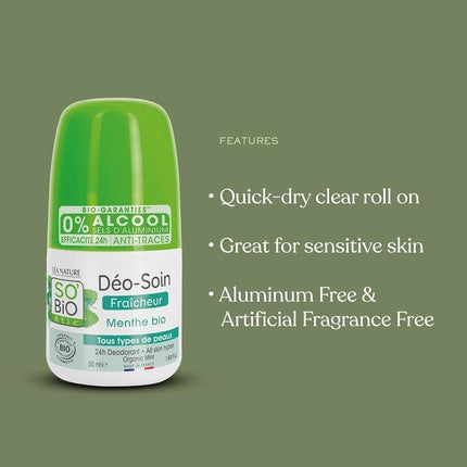 Bamboo Deodorant Roll-on for Normal Skin 50ml