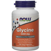 Now Foods Glycine Capsules 1000mg 100 Count