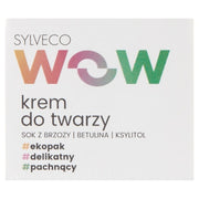 Sylveco Wow Light Cream For Young Skin Day And Night With Birch Juice, Betulin And Xylitol 50ml