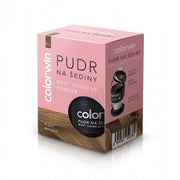 Colorwin Root Cover Up Powder Hair Color Retouching Powder With Mirror And Applicator Walnut 3.2g