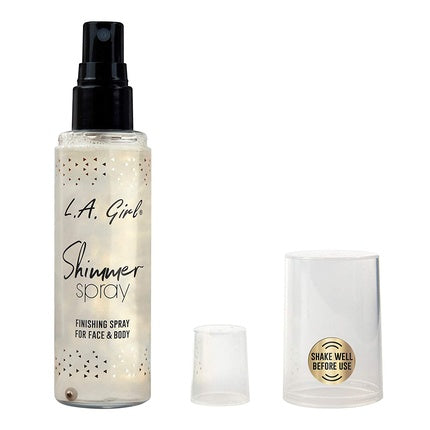 L.A. Girl Shimmer Spray 2.7 Fl Oz Gold Rose Gold