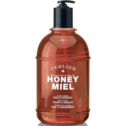 Perlier Honey Bath Cream Honey & Ginger with 100% Italian Organic Honey 3000ml