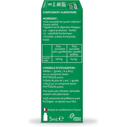 Phytosun Aroms Laurel Noble Organic Essential Oil 5ml