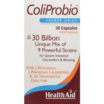 HealthAid ColiProbio 30 Billion Vegetarian Capsules